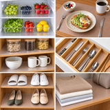12x Non Slip Ribbed Drawer Liner Plastic Cabinet Cupboard Clear Shelf Mat - 100cm x 45cm