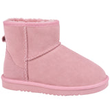 GROSBY Jillaroo Womens UGG Boots - Pink (Genuine Sheepskin/Suede Leather Slippers)