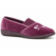 GROSBY SASHA (GA) Womens Slippers - Heather (Slip-On Ladies Winter Flats)
