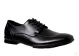 Grosby OLIVER Mens Black Shoes Formal Dress Work Lace Up Synthetic Leather - 12
