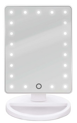 Bodysense Glitz Makeup Mirror Light Up LED w/ Storage Base