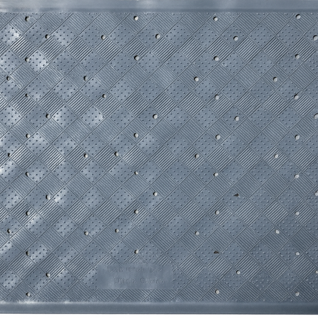 Rubber Anti Slip Shower Bath Mat Rug Non Slip Bathroom Carpet in Grey