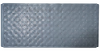 Rubber Anti Slip Shower Bath Mat Rug Non Slip Bathroom Carpet in Grey