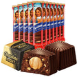 30pcs AVK/Gulliver Ukraine Chocolate Bundle: 10 Gulliver Wafers + 20 Night Hazelnut Pralines Chocolate - Product of Ukraine