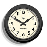 Newgate 50s Electric Clock - Black