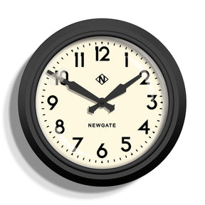 Newgate 50s Electric Clock - Black