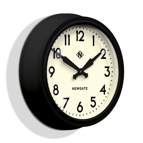Newgate 50s Electric Clock - Black