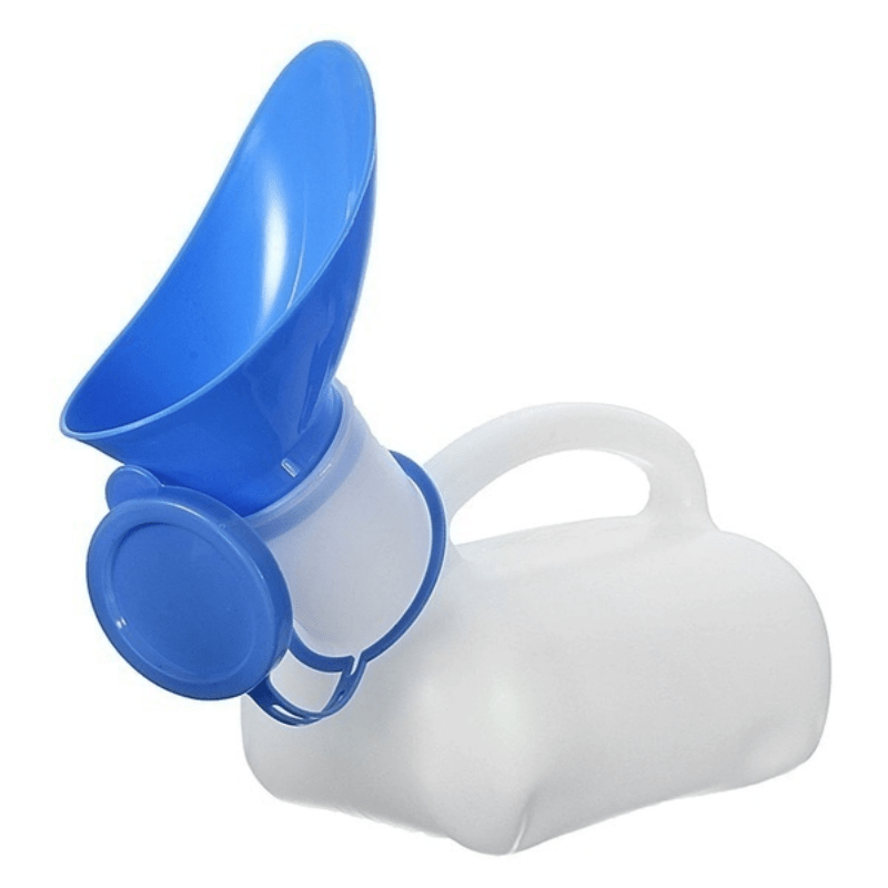 Unisex 1L Portable Urinal Toilet Suitable for Travel, Camping, Outdoor & Home (Suits Males & Females)