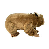Bocchetta Georgina 42cm Wombat Plush Toy (Australian Stuffed Animal Souvenir Gift)