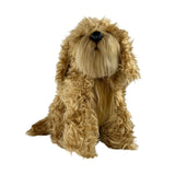 Bocchetta Gilbert 30cm Sitting Cavoodle Oodle Plush Toy - Brown (Realistic Stuffed Animal Dog Gift)