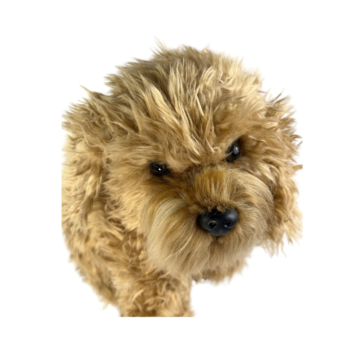 Bocchetta Gilbert 30cm Sitting Cavoodle Oodle Plush Toy - Brown (Realistic Stuffed Animal Dog Gift)