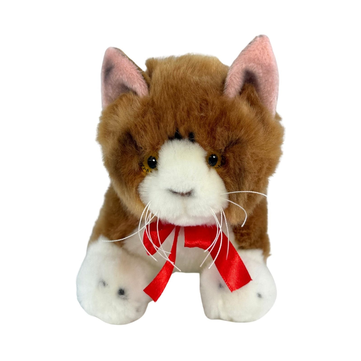 Bocchetta Ginger 22cm Floppy Orange Tabby Kitten Plush Toy (Realistic Stuffed Animal Cat Gift)