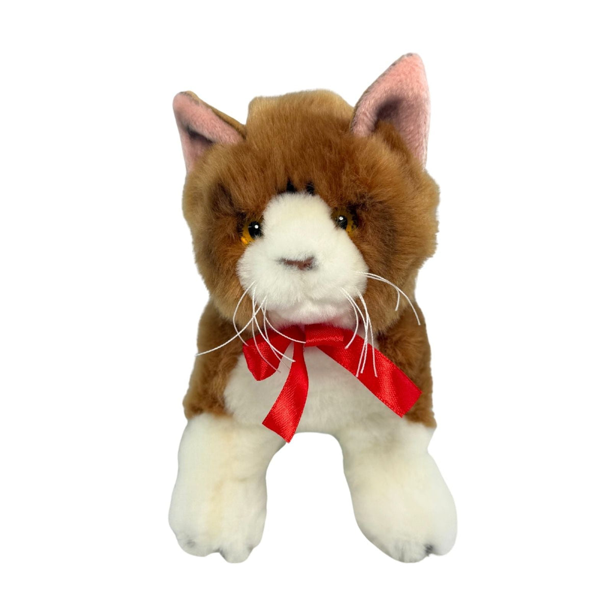 Bocchetta Ginger 22cm Floppy Orange Tabby Kitten Plush Toy (Realistic Stuffed Animal Cat Gift)