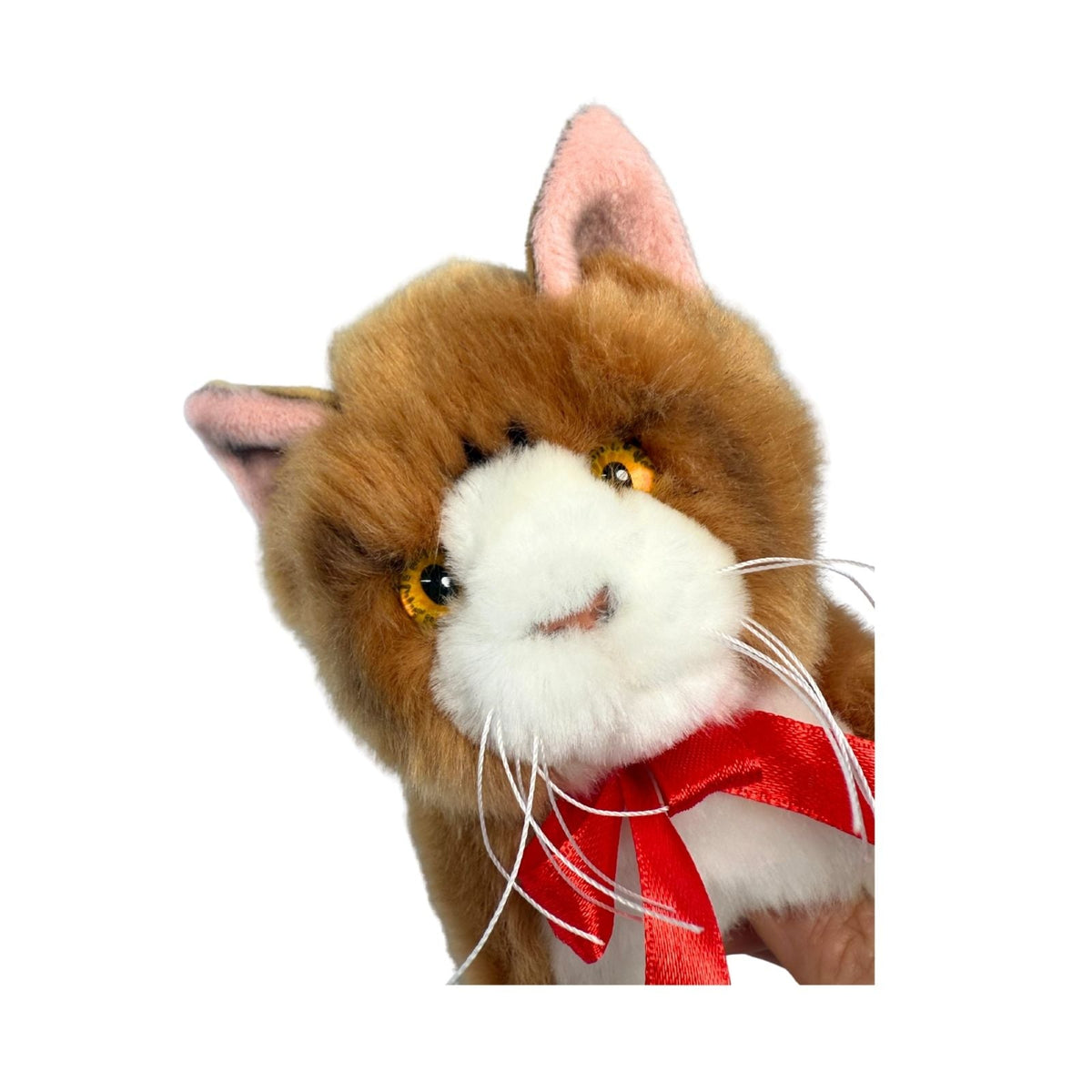 Bocchetta Ginger 22cm Floppy Orange Tabby Kitten Plush Toy (Realistic Stuffed Animal Cat Gift)