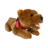Bocchetta Gravy 28cm Floppy Staffy Puppy Plush Toy - Brown (Realistic Stuffed Animal Dog Gift)