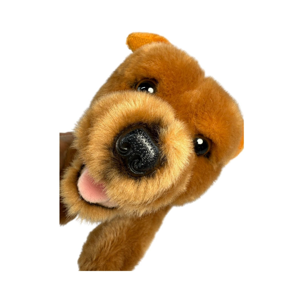 Bocchetta Gravy 28cm Floppy Staffy Puppy Plush Toy - Brown (Realistic Stuffed Animal Dog Gift)