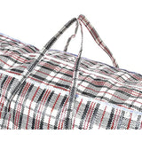 1x Extra Large Checkered Bag - Striped Packing & Shopping Bags - 78cm x 90cm x 25cm
