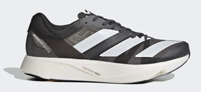 Adidas Mens Adizero Takumi Sen 8 Running Shoes - Grey/White/Black (Athletic Sneakers)