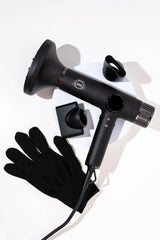 H2D Pro Dynamic Ionic Hair Dryer in Black (2000W Dual Voltage for Travel)