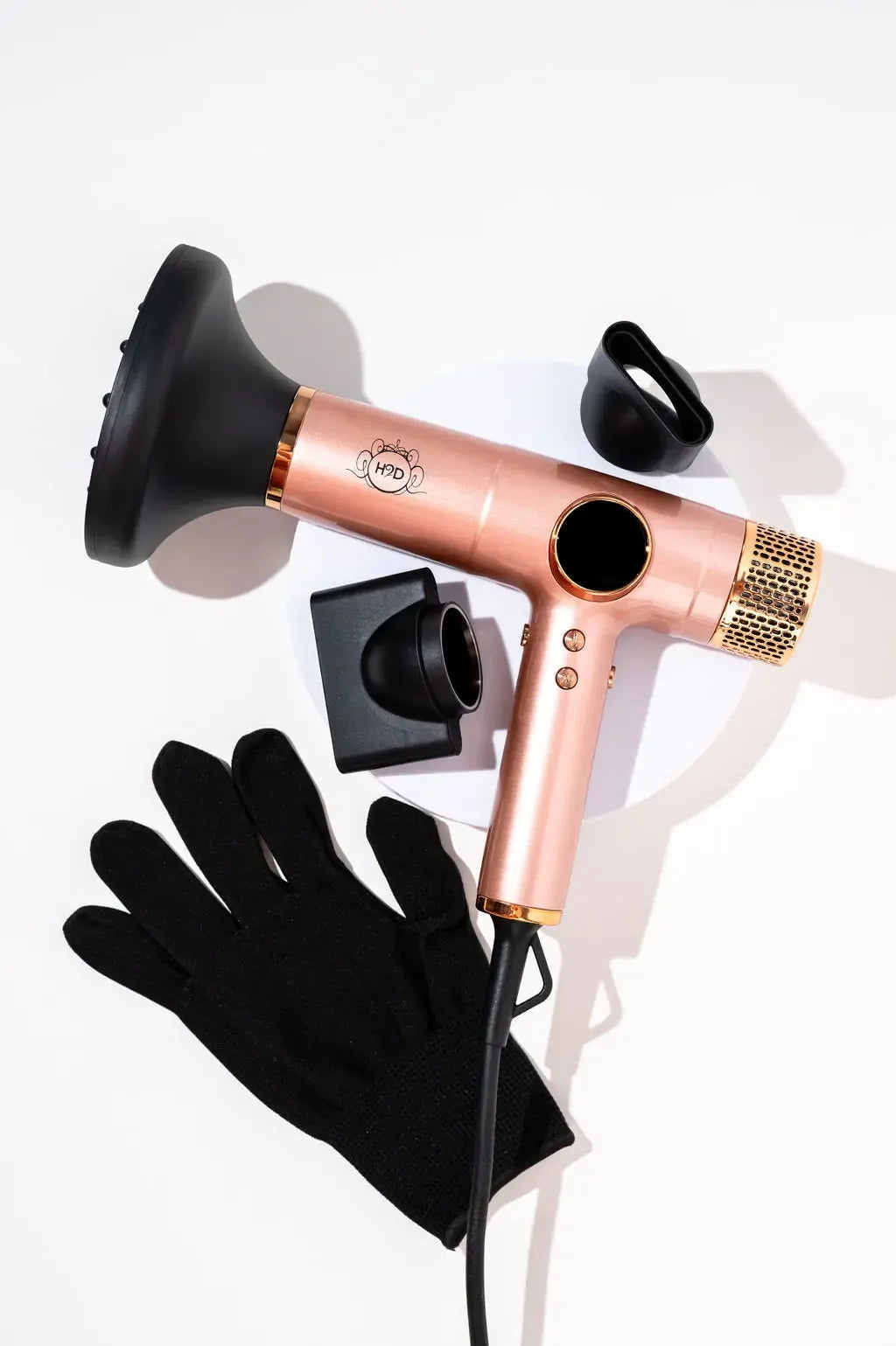 H2D Pro Dynamic Hair Dryer in Rose Gold