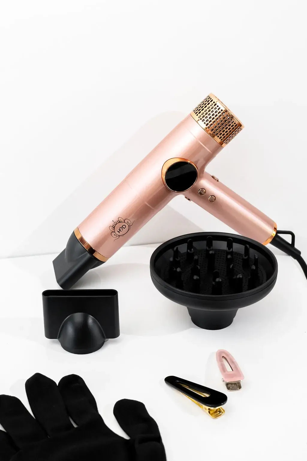 H2D Pro Dynamic Hair Dryer in Rose Gold