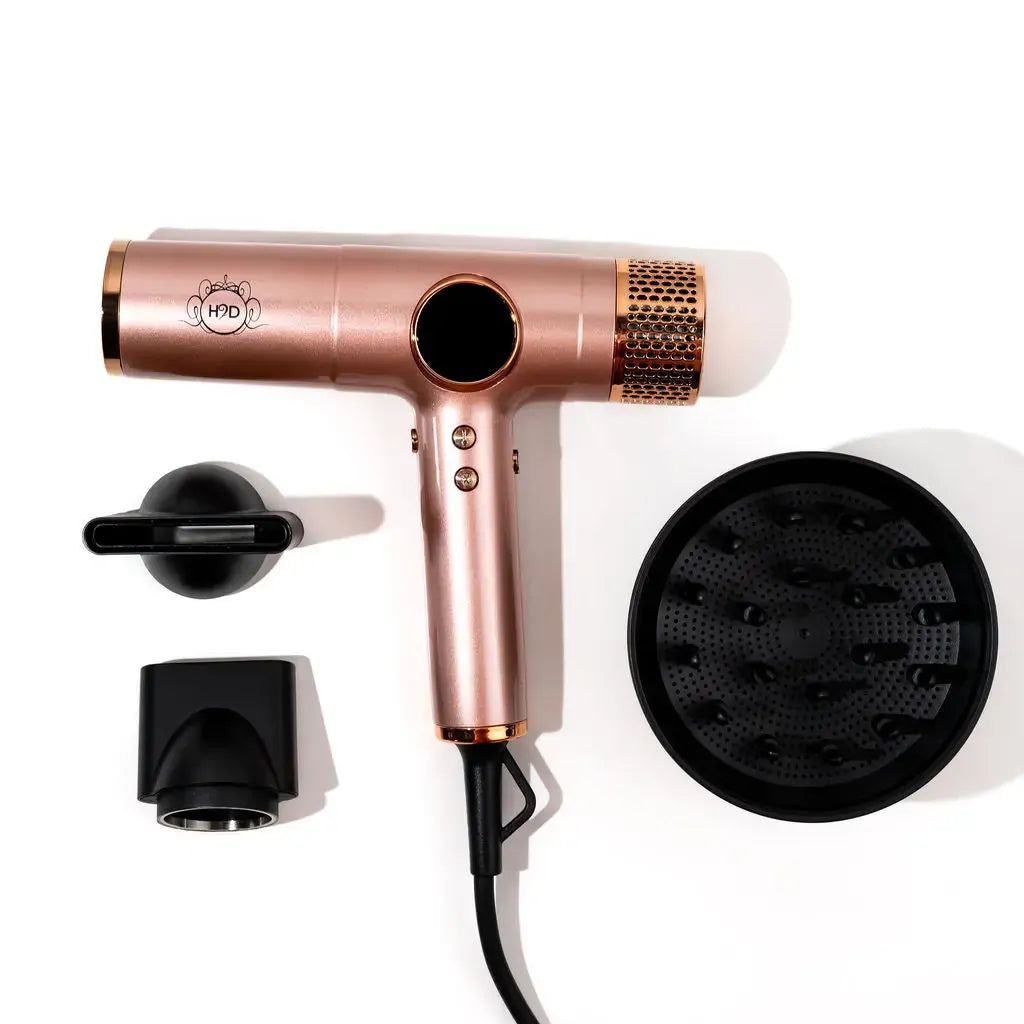 H2D Pro Dynamic Hair Dryer in Rose Gold
