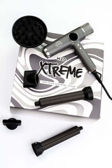 H2D 4-in-1 Ionic Magnetic Hairdryer + Styler Styling Iron - Space Grey
