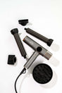 H2D 4-in-1 Ionic Magnetic Hairdryer + Styler Styling Iron - Space Grey