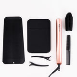 H2D Opulence Professional Ionic Hair Straightener w/ LED Mirror in Rose Gold