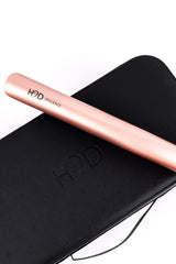 H2D Opulence Professional Ionic Hair Straightener w/ LED Mirror in Rose Gold