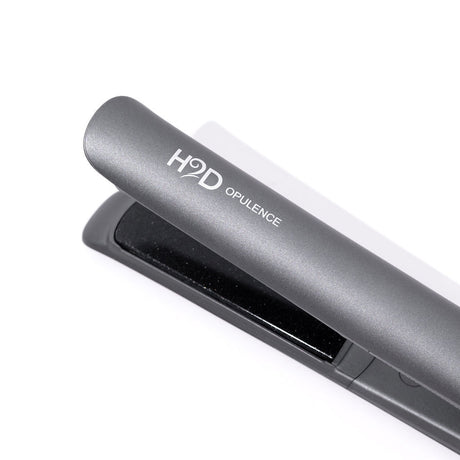H2D Opulence Professional Ionic Hair Straightener w/ LED Mirror in Space Grey