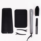 H2D Opulence Professional Ionic Hair Straightener w/ LED Mirror in Space Grey