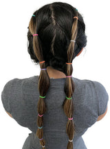 1200pcs Small Rubber Hair Ties – Mini Elastic Bands for Ponytails, Braids & Bubble Braids