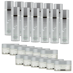 Terre A Mer 24pc Set Intensive Keratin Treatment + Argan Oil Hair Mask Cream