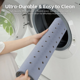 70×40 cm Anti‑Slip Grip Shower Rug Bath Mat w/ 100+ Suction Cups