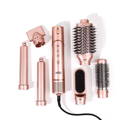 H2D 6-in-1 Ultra Hair Styling Tool in Rose Gold