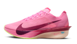Nike Womens Vaporfly 4 Road Racing Shoes in Pink Spell/Hyper Pink/Volt Ice/Bordeaux - US 10