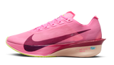 Nike Womens Vaporfly 4 Road Racing Shoes in Pink Spell/Hyper Pink/Volt Ice/Bordeaux - US 10