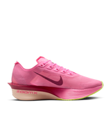 Nike Womens Vaporfly 4 Road Racing Shoes in Pink Spell/Hyper Pink/Volt Ice/Bordeaux