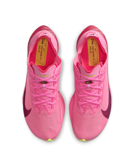 Nike Vaporfly 4 Womens Road Racing Shoes - Pink-Volt Ice-Bordeaux (Athletic Sneakers/Runners)