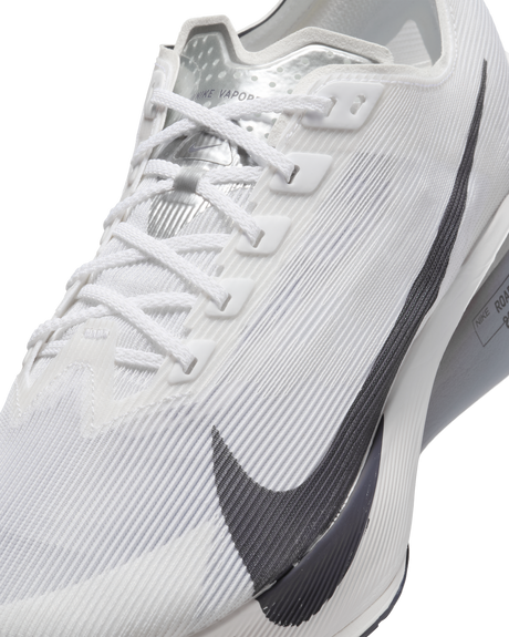 Nike Mens Vaporfly 4 Road Racing Shoes Runners in White/Obsidian Mist/Pure Platinum/Gridiron