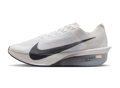 Nike Mens Vaporfly 4 Road Racing Shoes Runners in White/Obsidian Mist/Pure Platinum/Gridiron