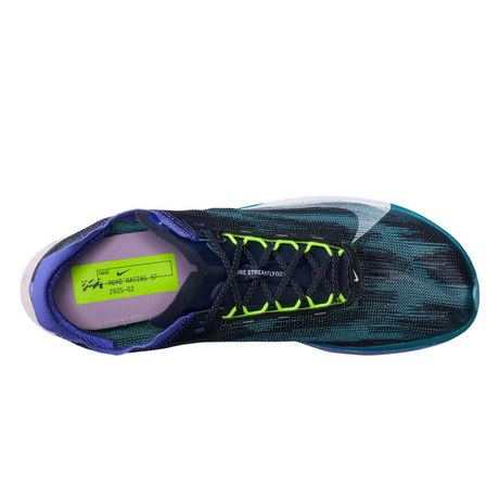 Nike Streakfly 2 Mens Road Racing Shoes ZoomX - Obsidian/White/Persian Violet (Sneakers/Runners)
