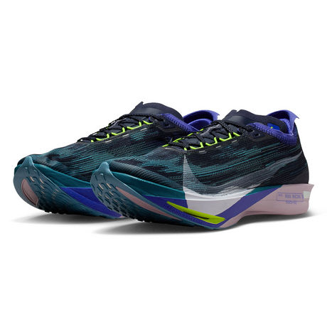 Nike Streakfly 2 Mens Road Racing Shoes ZoomX - Obsidian/White/Persian Violet (Sneakers/Runners)