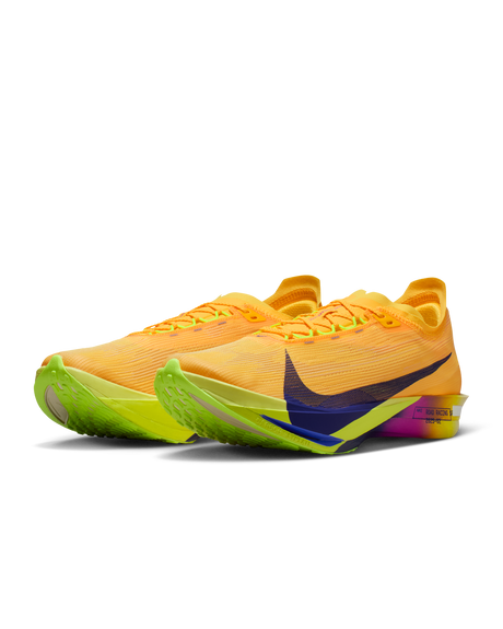 Nike Streakfly 2 Mens Road Racing Shoes ZoomX - Citron Pulse/Indigo Burst/Volt Ice (Sneakers/Runners)