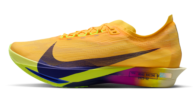 Nike Streakfly 2 Mens Road Racing Shoes ZoomX - Citron Pulse/Indigo Burst/Volt Ice (Sneakers/Runners)