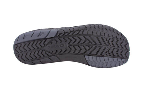 Xero Mens HFS Original Barefoot Road Running Shoes - Black (Zero Drop Sneakers/Runners)