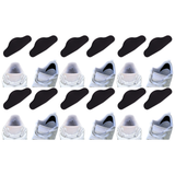 6x Brit Patch Trainer Armour Shoe Heel Hole Preventer Patches Bulk Pack - Black (Made in Britain)