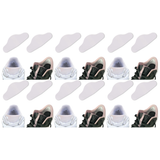 6x Brit Patch Trainer Armour Shoe Heel Hole Preventer Patches Bulk Pack - White (Made in Britain)