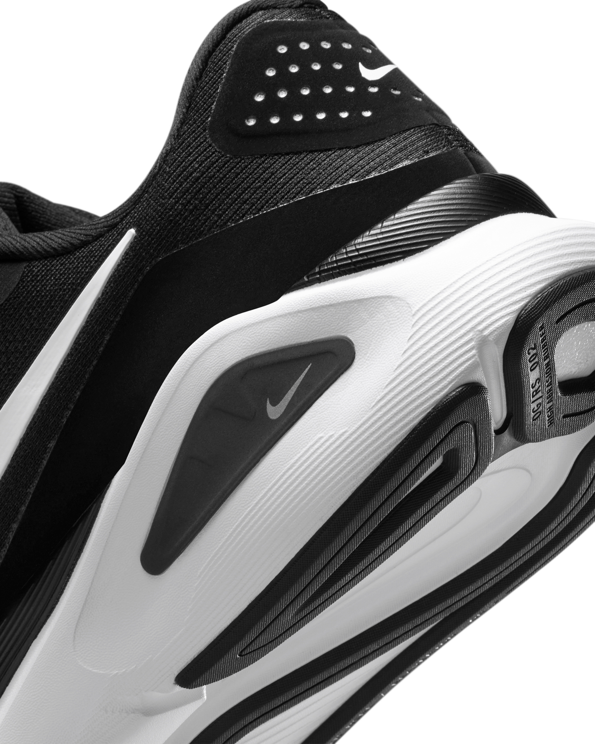 Nike Structure 26 Womens Road Racing Shoes - Black-Grey-Silver-White (Athletic Sneakers/Runners)